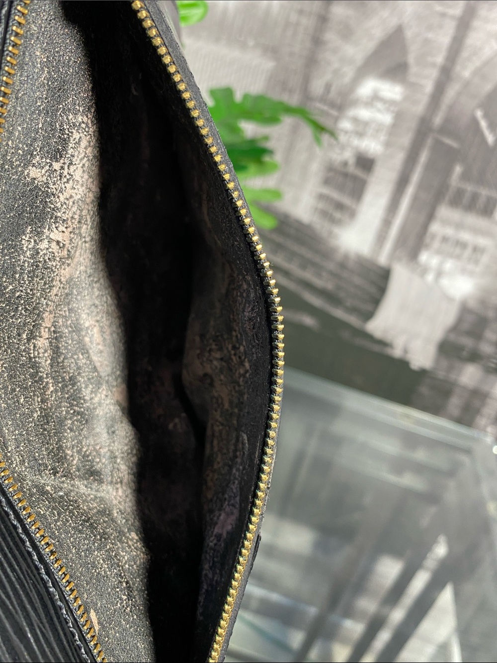 Authentic Louis Vuitton Black Epi Leather Double Sided Bag - Picture 17 of 17
